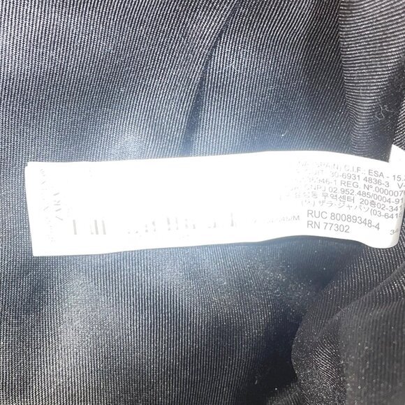 Zara Women’s Dark Blue Patent Quilted With Strap Glossy Finish Shoulder Bag - Picture 8 of 11